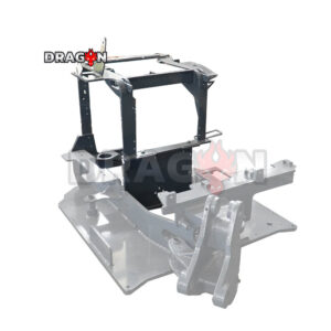 R18 Full pilot seat bracket spray-Lipai black RAL7016 [LP0112014080]